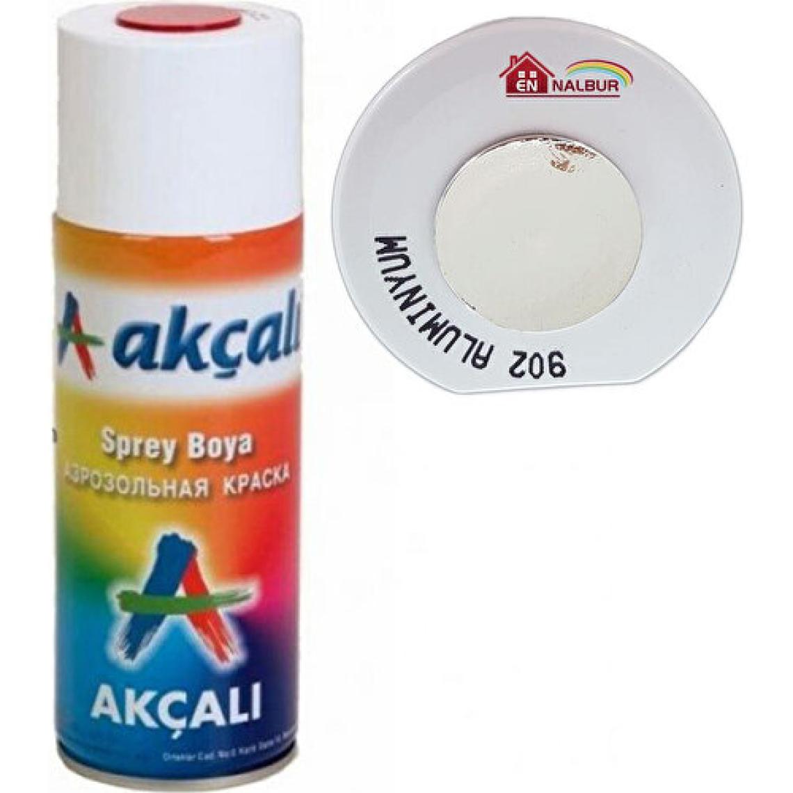 Akçalı Sprey Boya 400 Ml 902 Alüminyum