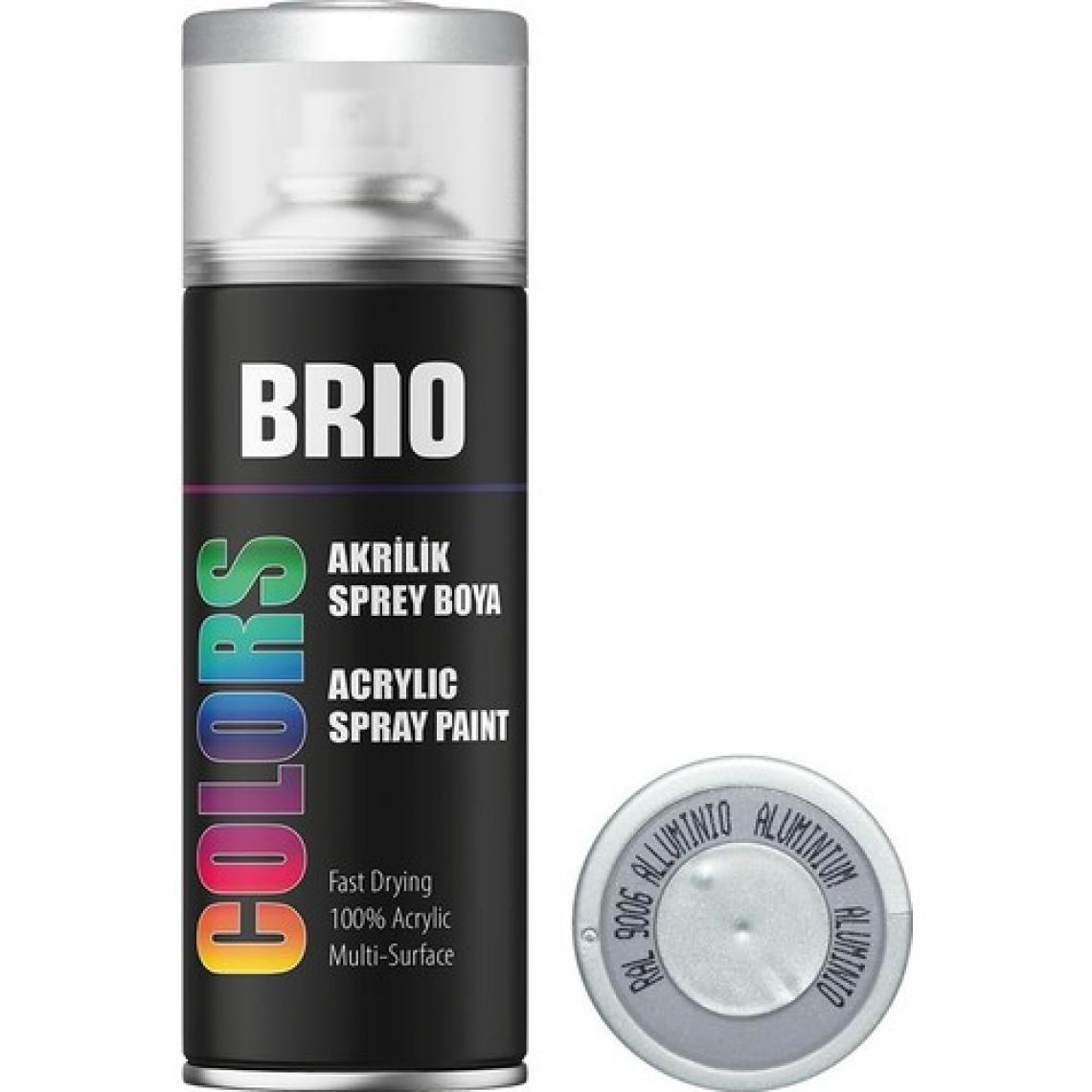 Brio Sprey Boya Akrilik Jant-Alüminyum B9006 400 Ml