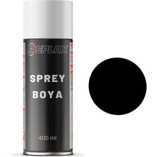 Replax Cam Boyası Mat Siyah Sprey Boya 400 Ml