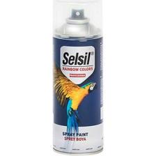 Selsil Rainbow Colors - Sprey Boya RAL9010 Beyaz Mat 400ML