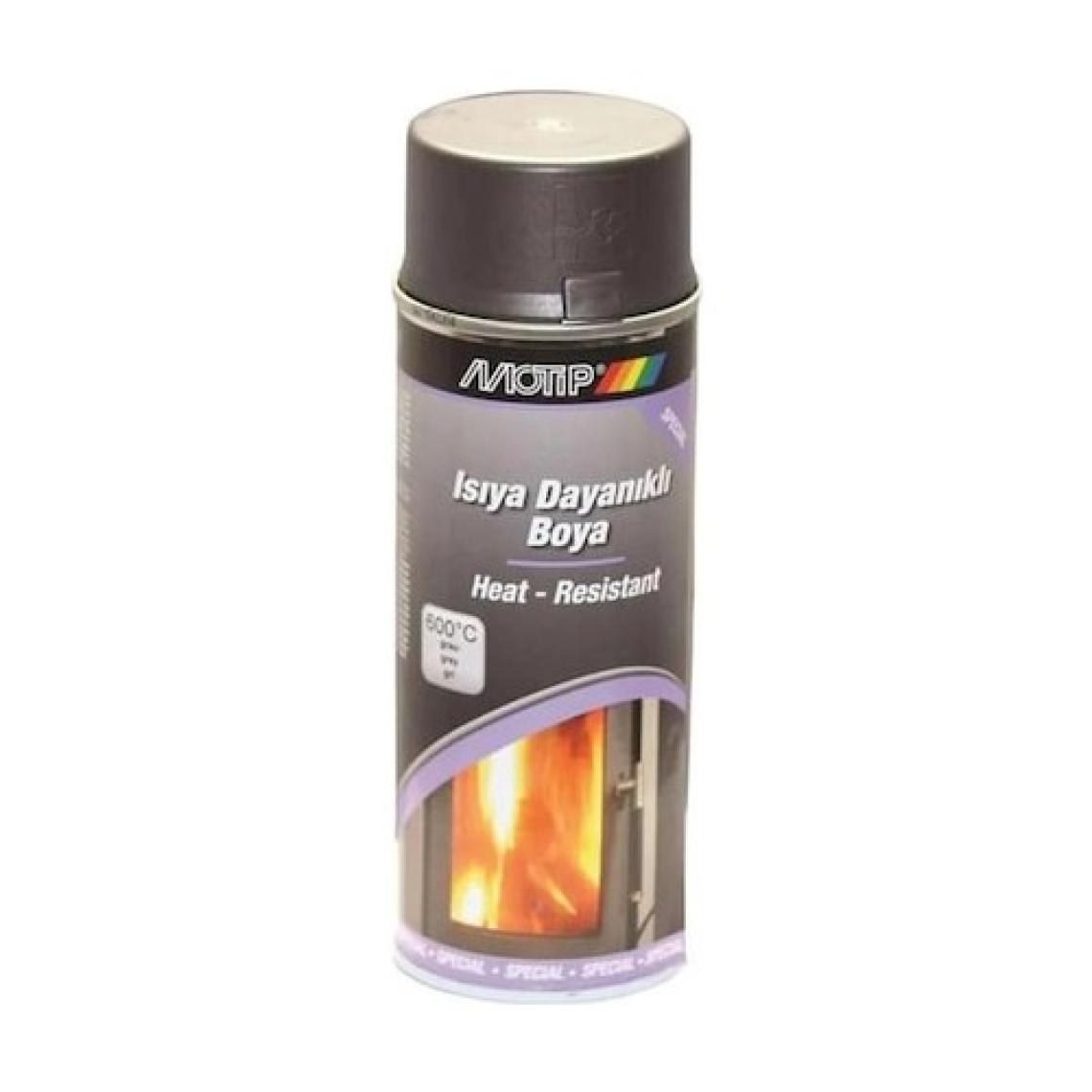 Motip 600 ° C Isıya Dayanıklı Gri Boya 400 ml 20146