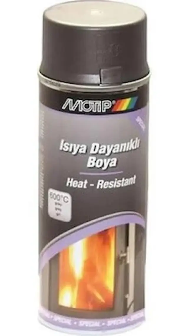 Gri 600°c Isıya Dayanıklı Boya 400ml Made In Germany 420146