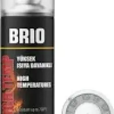 Brio Sprey Boya Gri Yüksek Isıya Dayanıklı Bh9007M 400 Ml