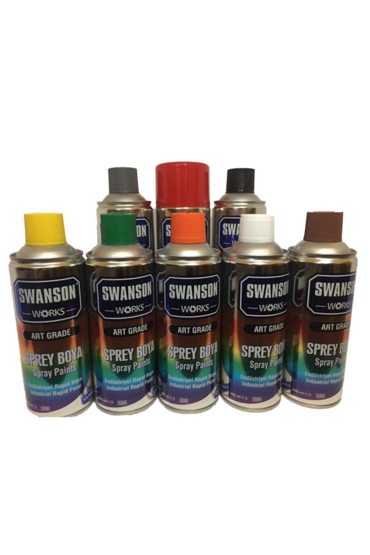 Swanson Works Sprey Boya Kahverengi 400 ml