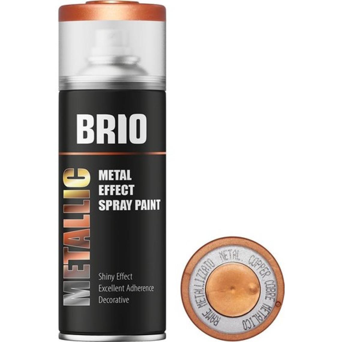 Brio Sprey Boya Metalik Bakır 400 Ml