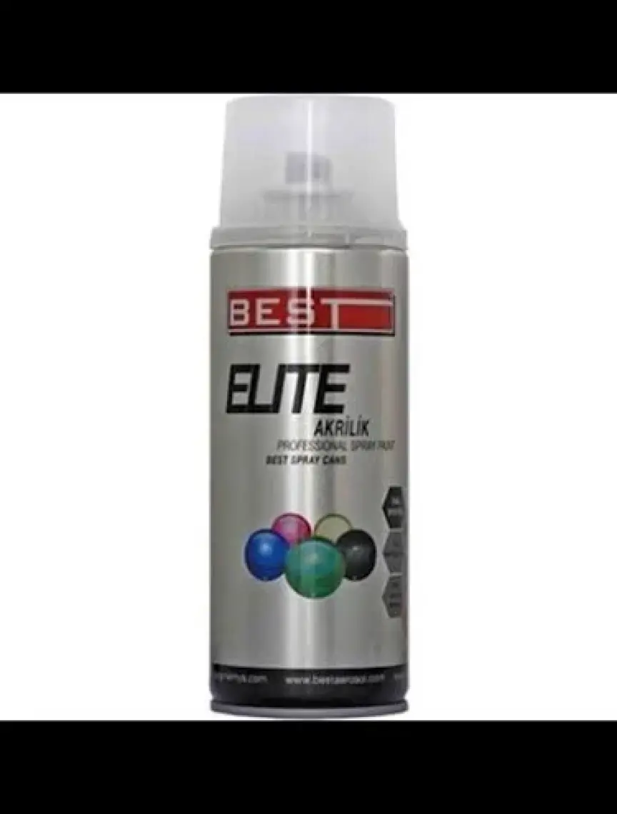Best Elite 9320 Kırmızı Sprey Boya 400 ml Tekli