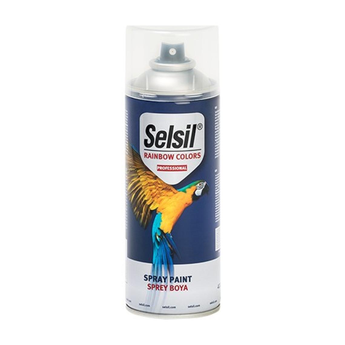 Selsil Akrilik Esaslı Trafik Kırmızı Sprey Boya Rainbow Colors Professional 400 ml