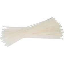 Pemsan Kablo Bağı (Klips) 3,6X300 mm (100 Adetlik Paket) Beyaz