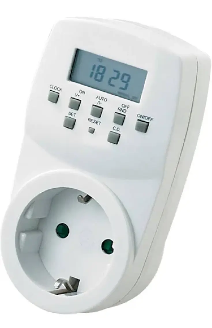 Horoz Timer-2  Dijital Ayar Zaman Saati Prizi Rolesi Haftalık 20 Programlı Açma-Kapama
