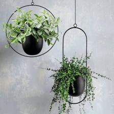 Homing Modern Tasarım Askılı 2'li Set Çiçeklik Saksılık