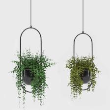 Homing Modern Tasarım Askılı Set Çiçeklik Saksılık 30 ve 25 cm SEH-4611