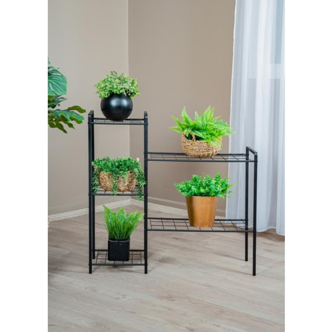 Uyan Ev Ürünleri Garden 5 Raflı Dekoratif Saksılık Çiçeklik