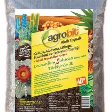Agrobit Kaktüs Aloevera Lithops Succulent Toprağı 40 Lt Gübreli Karışım