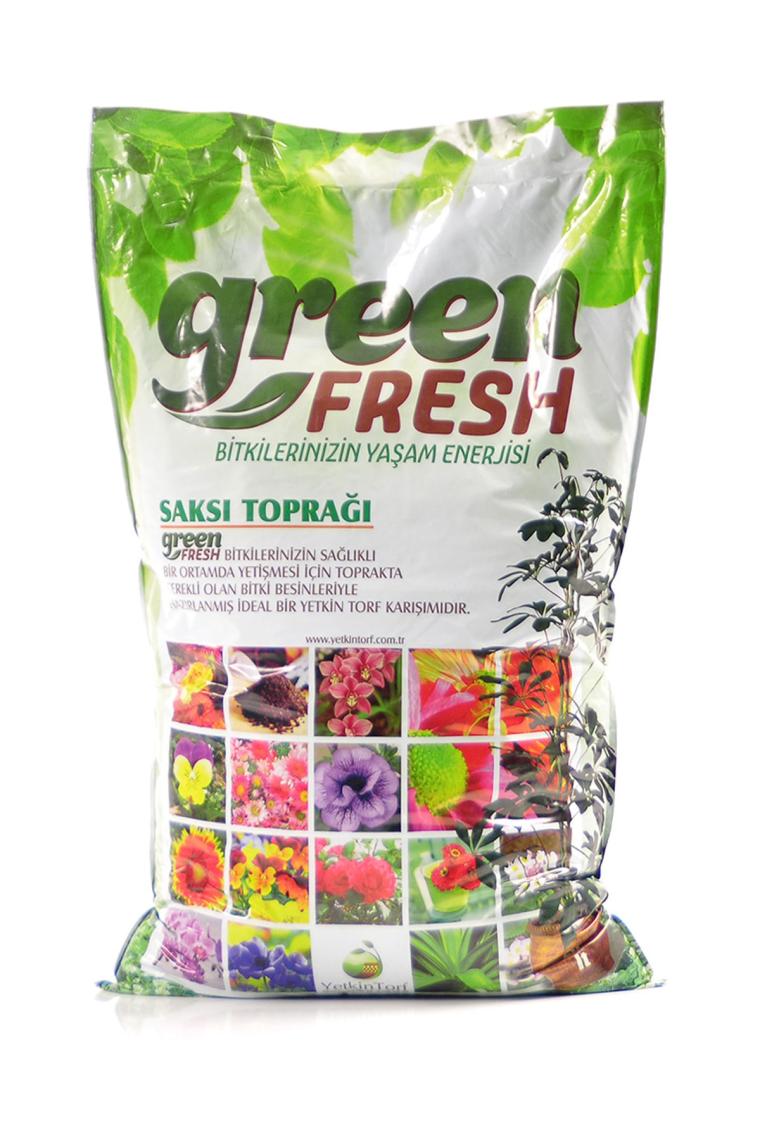 Green Life Bitki Toprağı, Fideleme ve Çiçek Toprağı Torf 20 lt