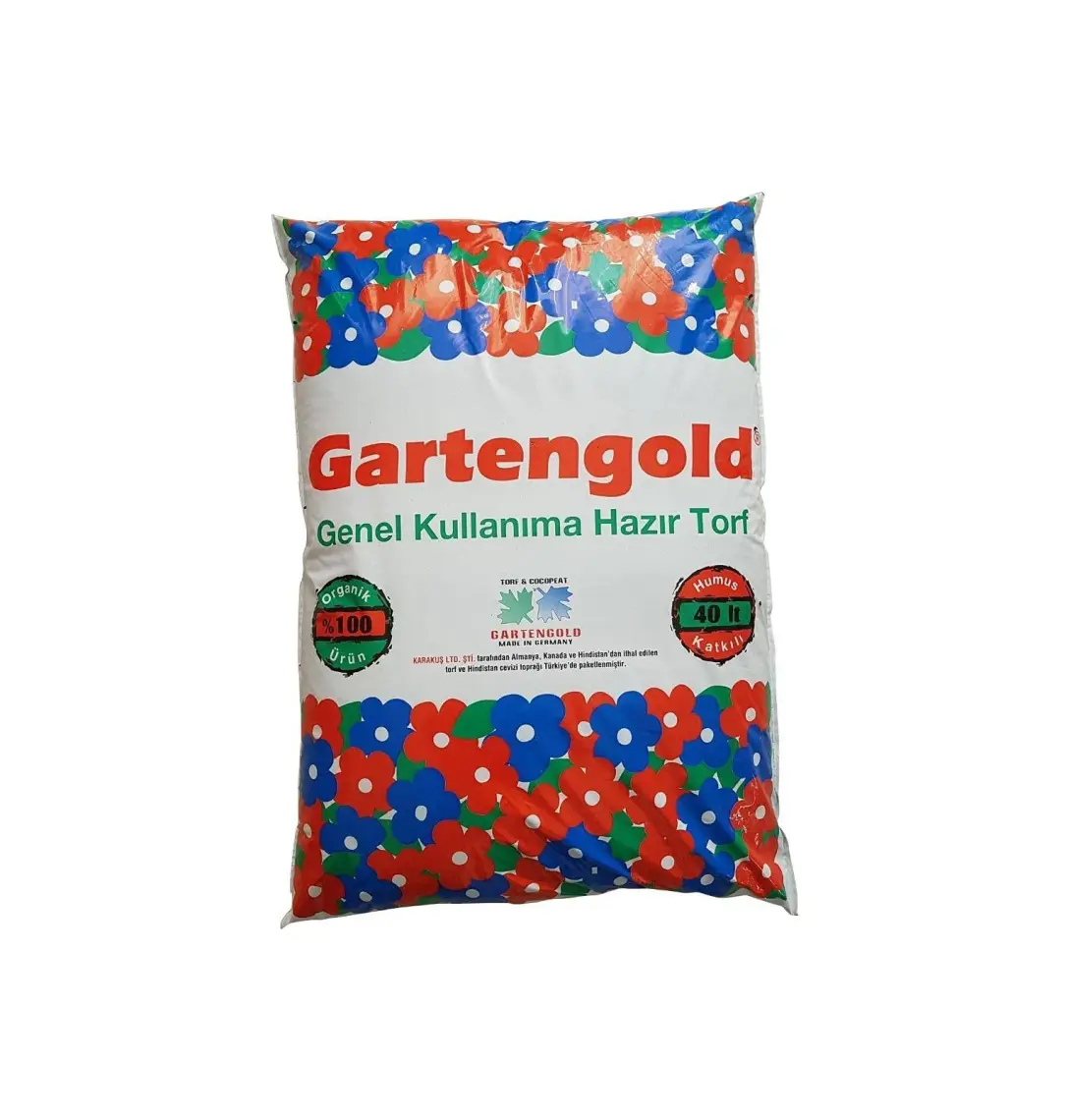 Gartengold Genel Kullanım Torf Organik 40 Lt