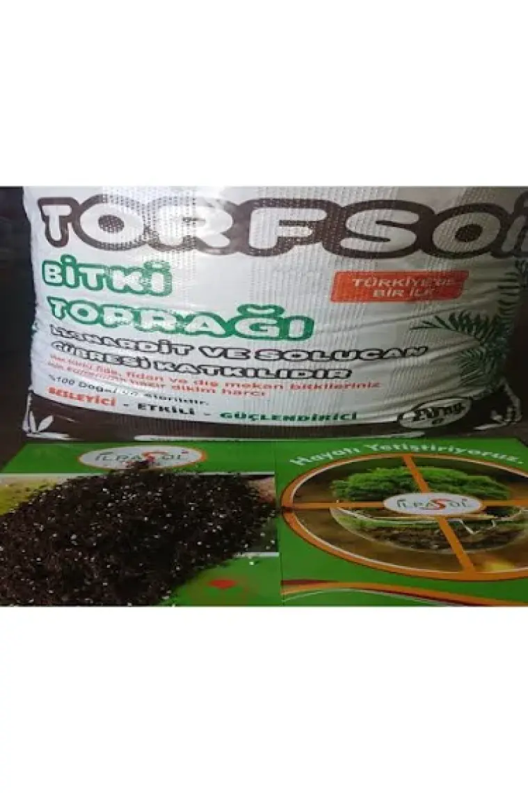 ilpasol Torfsoil 6 Mix Karışımlı Saksı ve Çiçek Toprağı 25 kg Dikim Harcı Fide Fidan Tohum Çimlendirme