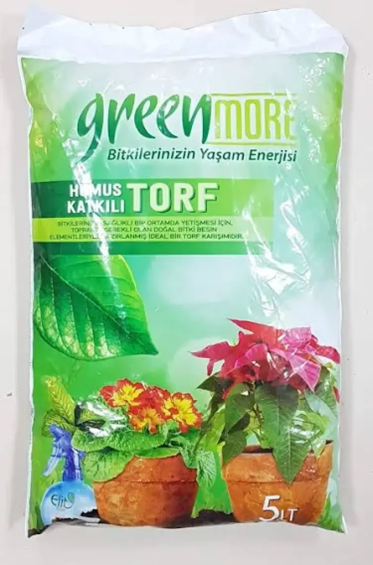 Green Life Torf Humus Katkılı Bi̇tki̇ Toprağı, Fideleme ve Çiçek Toprağı