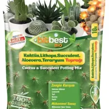 Bitbest Bio Kaktüs Lithops ve Succul.toprağı 10 lt Gübreli Karışım