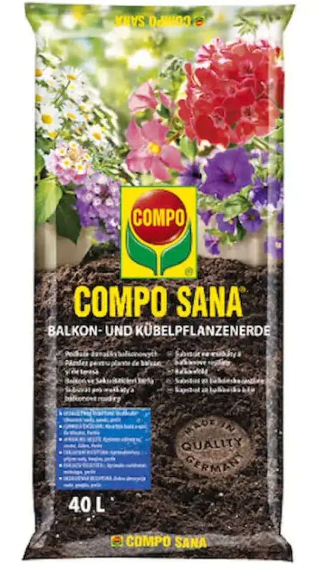 Compo 1841 Balkon Bitkileri Için Toprak 40LT