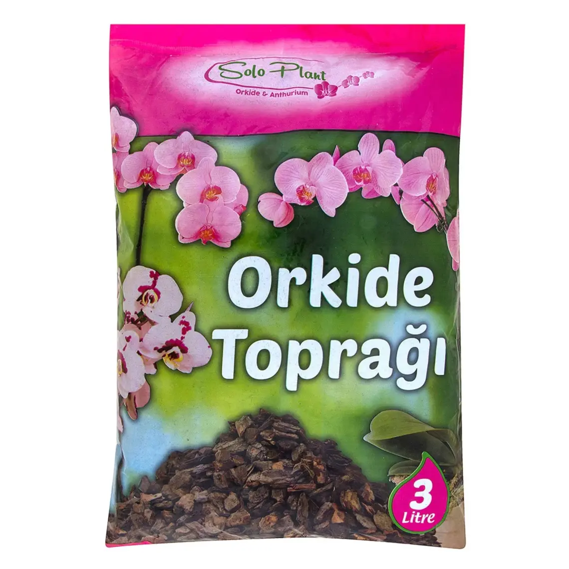 Solo Plant Orkide Toprağı 3 Lt