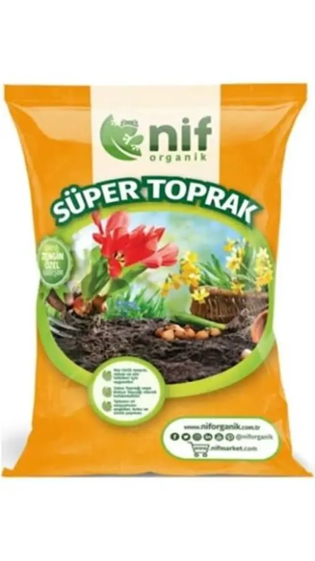 Nif Organik Süper Toprak 40 Lt