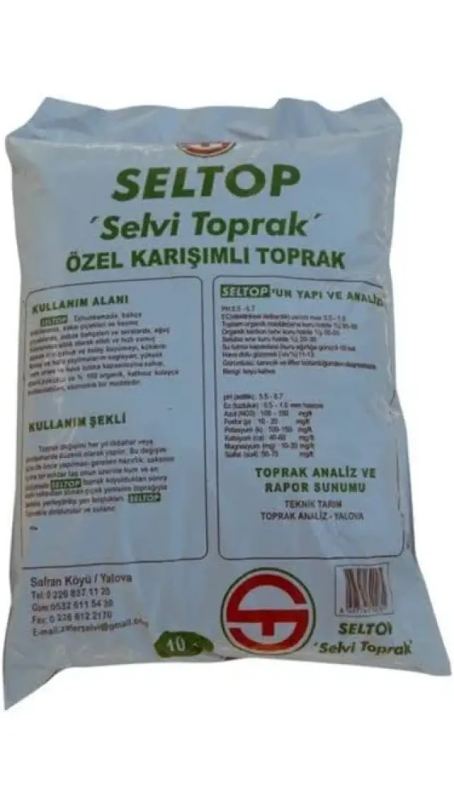 Seltop Çiçek Toprağı 10 Lt