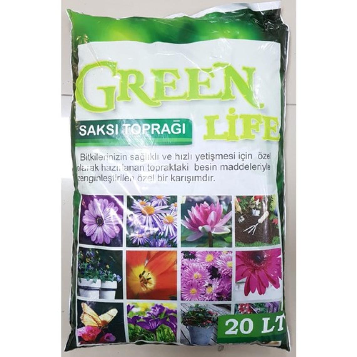 Green Life Torf Humus Katkılı Bi̇tki̇ Toprağı, Fideleme ve Çiçek Toprağı