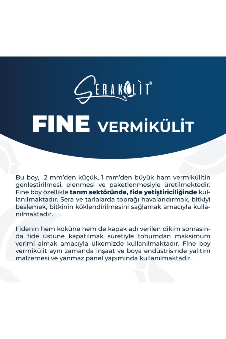 Serakülit Vermikülit - Fine 100 Litre