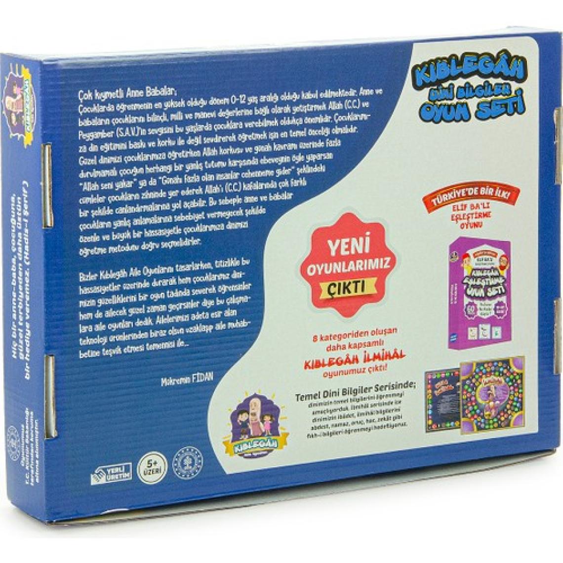 İhvan Online Kıblegah Oyun Seti - Monopoly Benzeri Dini Bilgiler Aile Oyunu