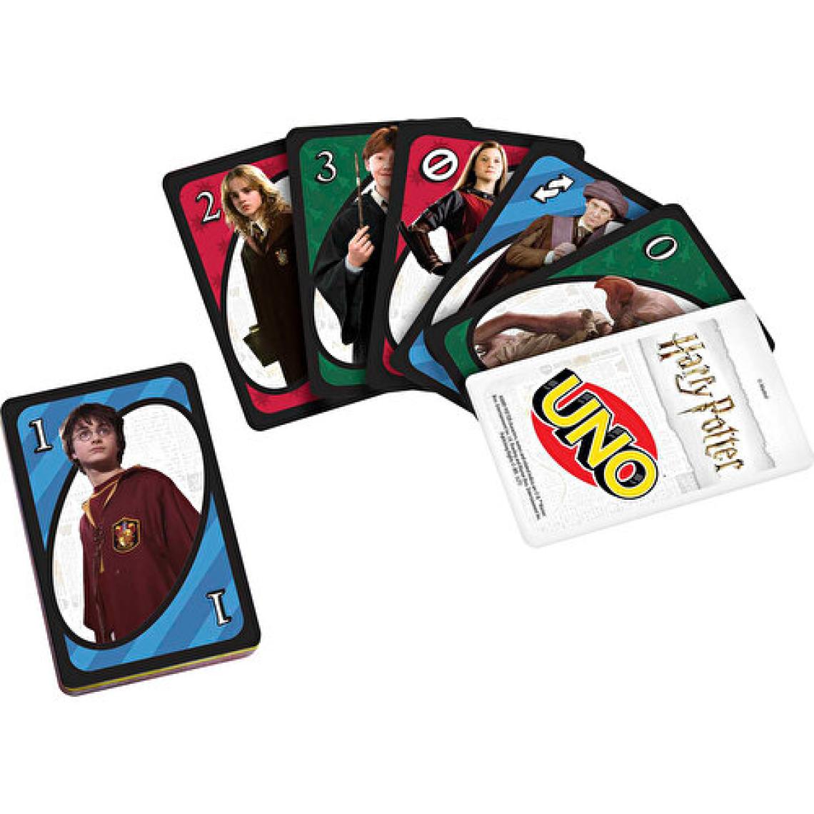 Uno Harry Potter Kart Oyunu, Film Temalı 112 Kartlık Deste, 7 Yaş ve Üzeri Fnc42