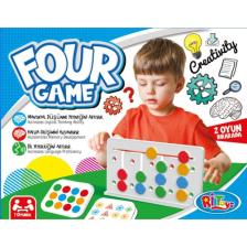 Ritoys Four Colour Oyunu - Montessori Zeka Oyunu - Rubik Abaküs
