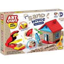 Art Craft İnşaat Kinetik Kum Ev Seti 750 gr.