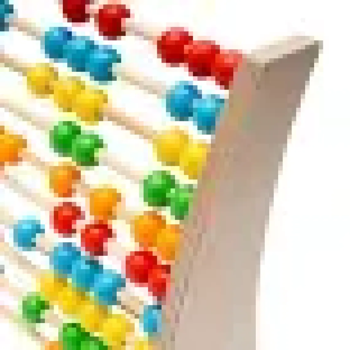 Hopiers Montessori Renkli Ahşap Abaküs / 1+ Yaş / Eğitici, Öğretici ve Güvenli Çocuk Oyuncağı