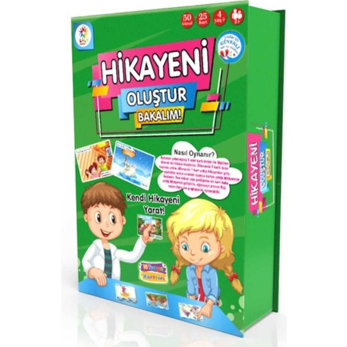 Laço Kids Hikayeni Oluştur Bakalım Eğitici Eğlenceli Oyun Kartları 25 Parça