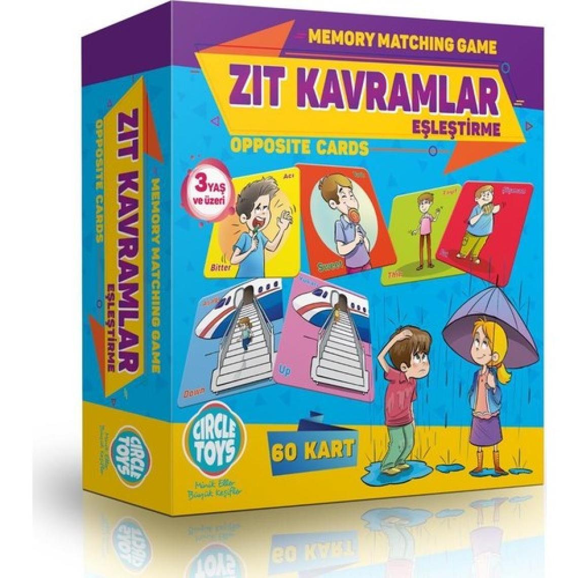 Circle Toys Zıt Kavramlar Eşleştirme Türkçe Ingilizce