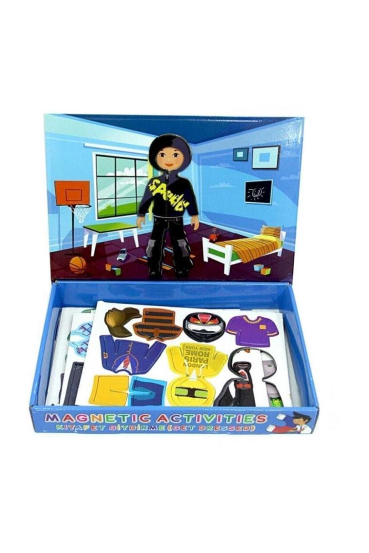 Laço Kids LC7162 Manyetik Aktivite Setim Emre ile Moda Tasarımı Kıyafet Giydirme