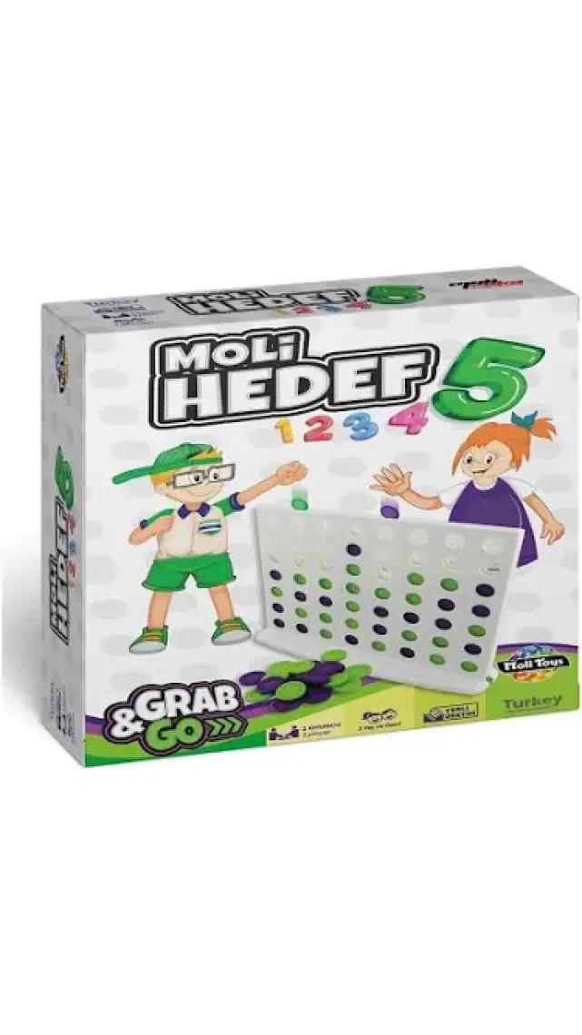 Moli Toys Hedef 5 Akıl Mantık Zeka ve Strateji Oyunu