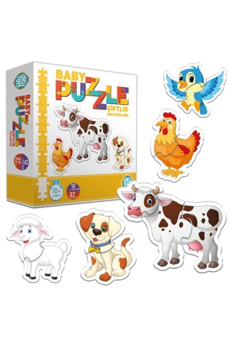 Baby Puzzle Çiftlik Hayvanları