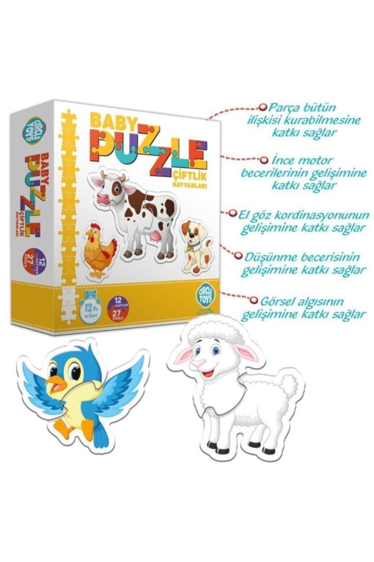 Baby Puzzle Çiftlik Hayvanları
