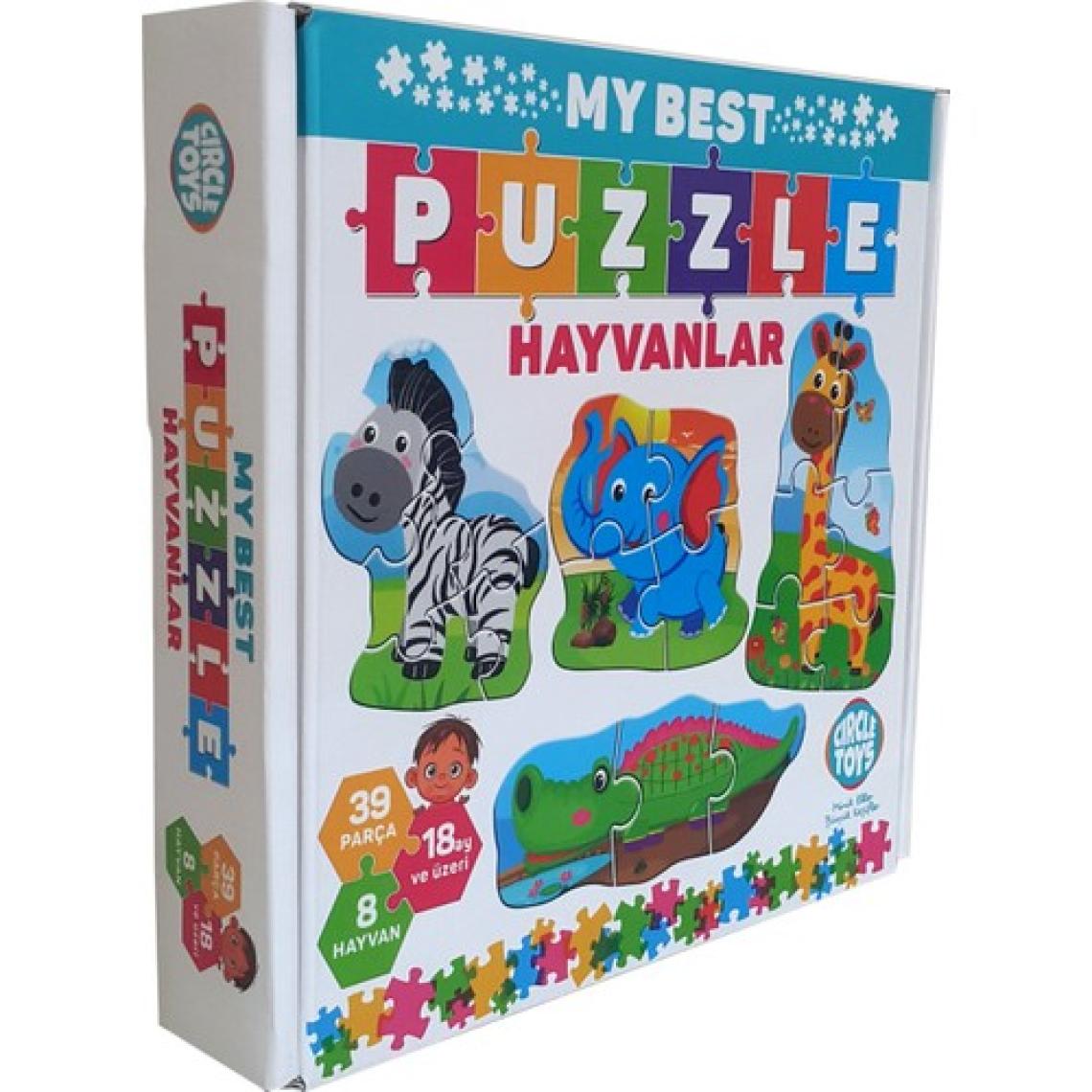 Circle Toys My Best Puzzle Hayvanlar