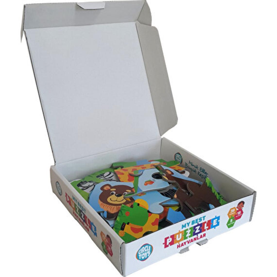 Circle Toys My Best Puzzle Hayvanlar