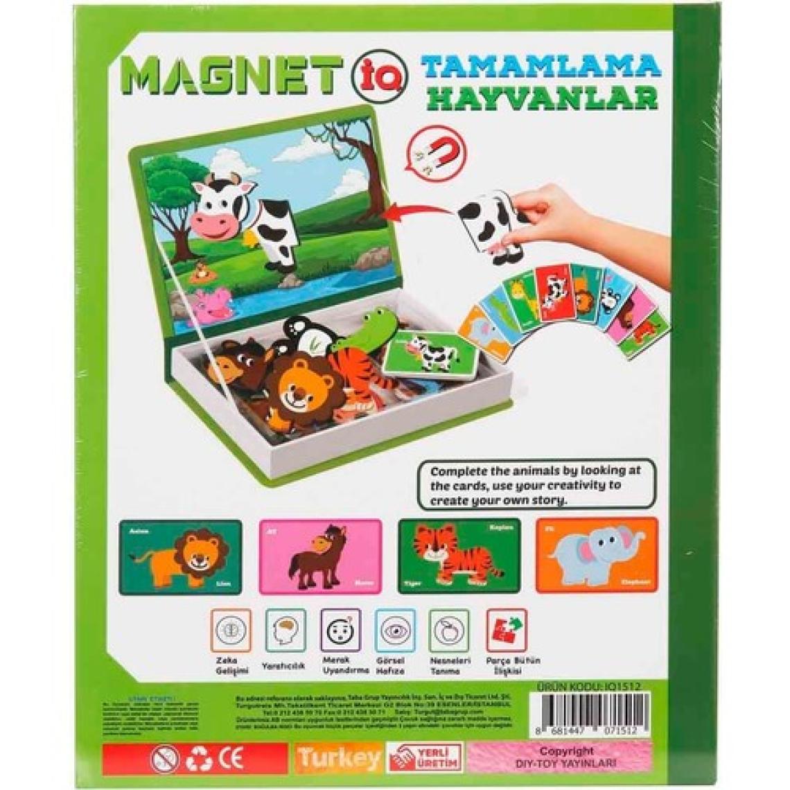 Diytoy Manyetik Hayvan Tamamlama
