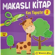 Kes Yapıştır Makaslı Set (GÜVENLİ MAKAS HEDİYELİ)