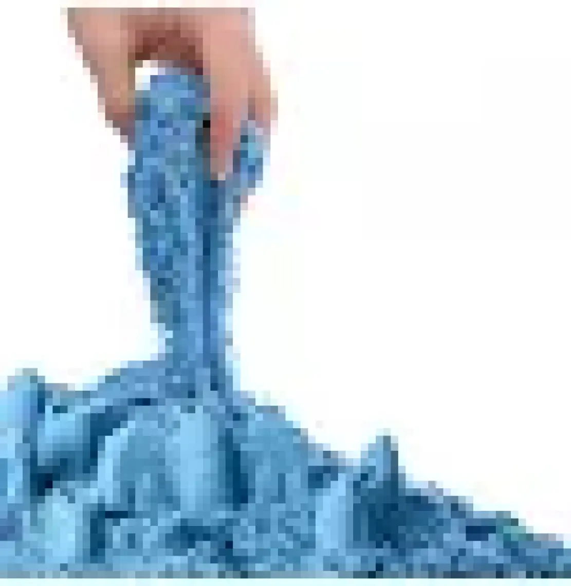 Fen Toys 03691 Aksesuarlı Mavi Kinetik Oyun Kumu 1000 gr -Dede