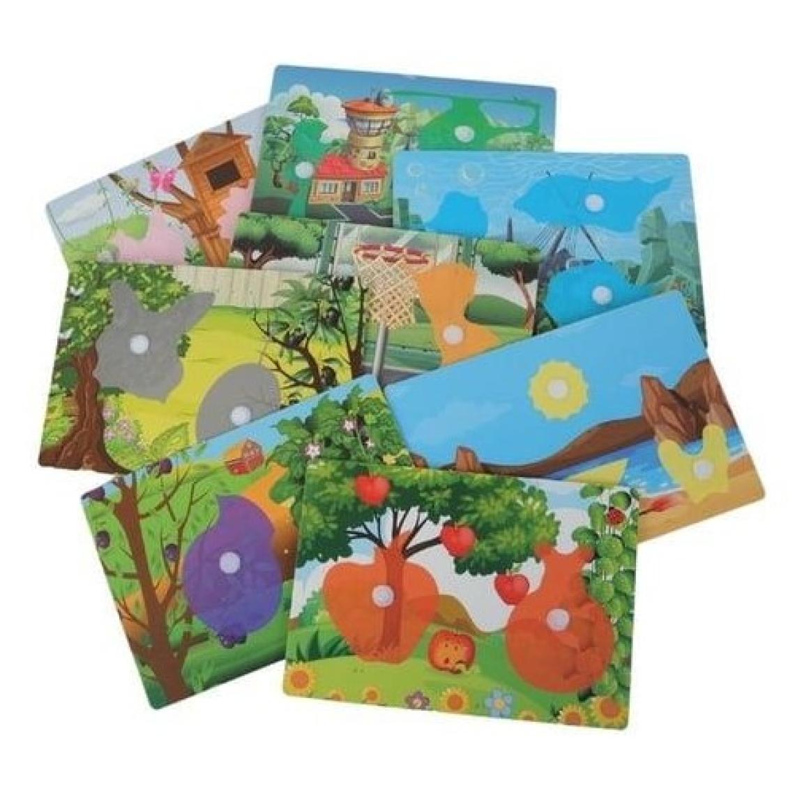 Laço Kids Cırtlı Hikaye Kartları Renkler LC7207