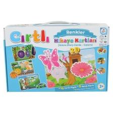 Laço Kids Cırtlı Hikaye Kartları Renkler LC7207
