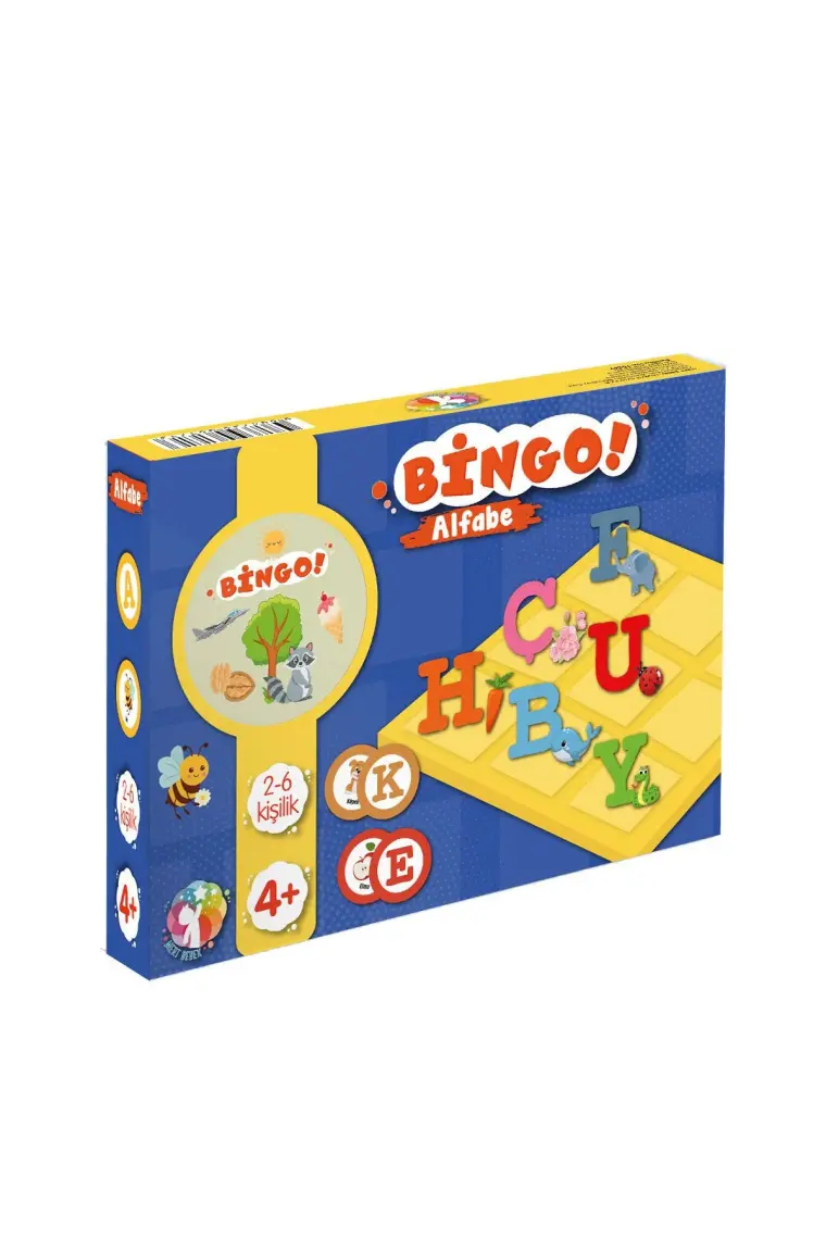Mert Bebek Bingo Oyunu- Alfabe