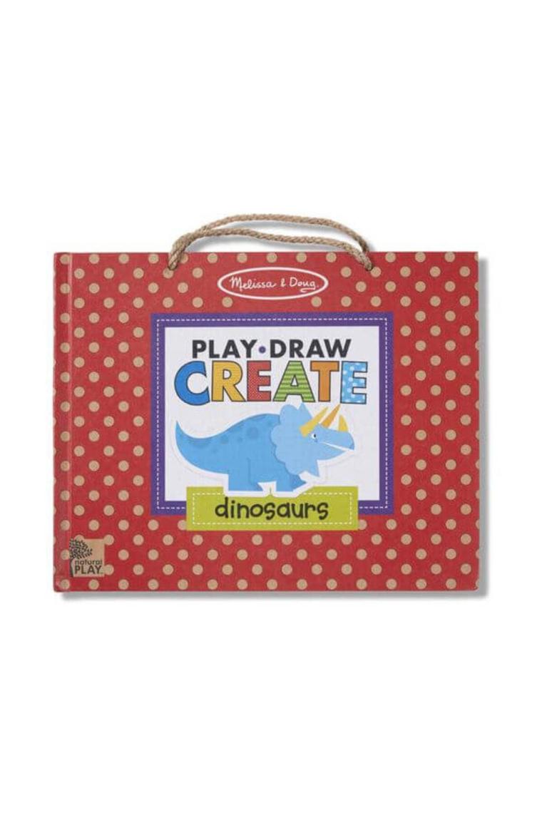 Melissa&Doug Melissa & Doug Oyna, Çiz, Yarat Dinozorlar Manyetik Aktivite Seti