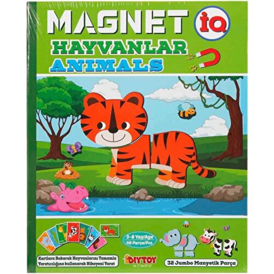 Diytoy Manyetik Hayvan Tamamlama