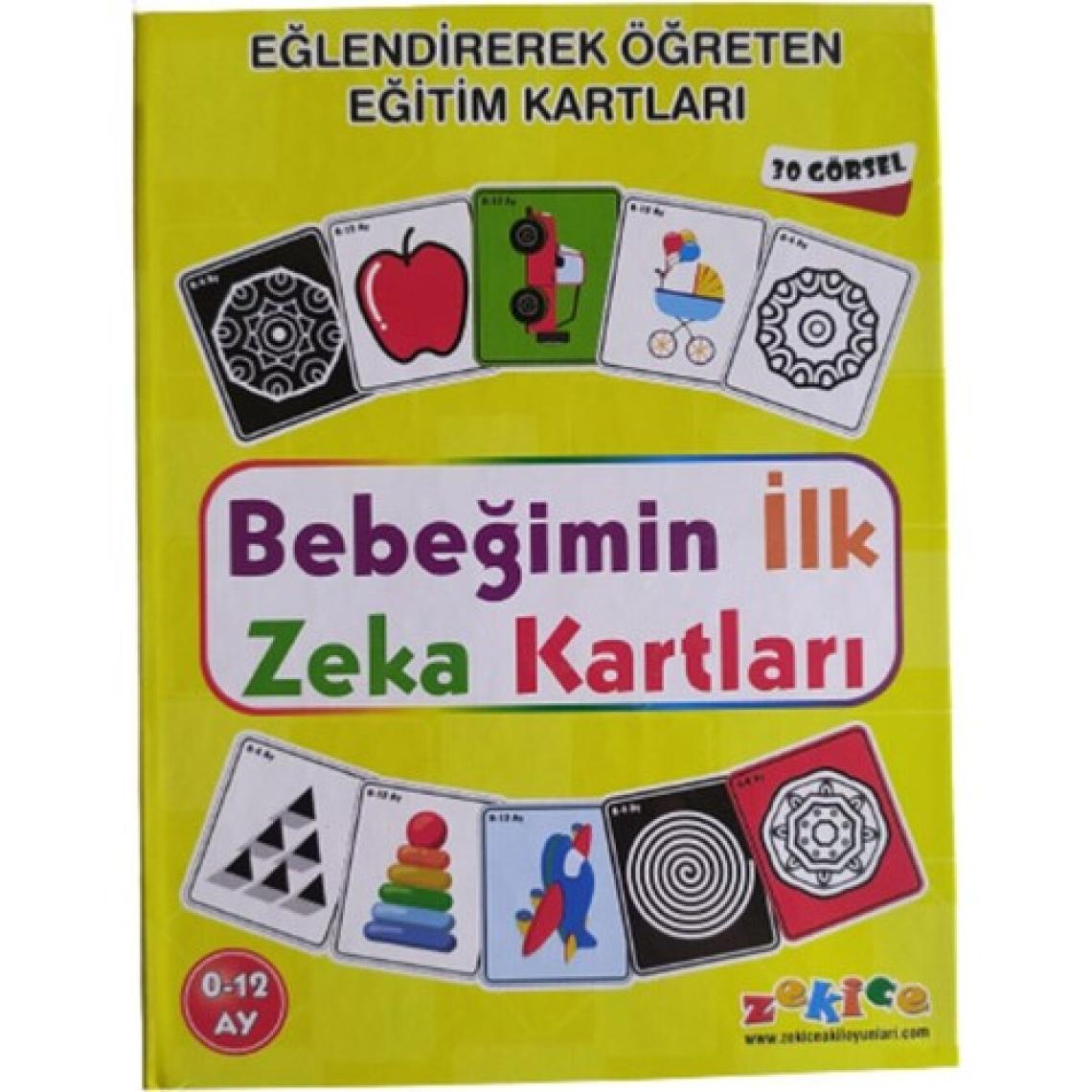 Zekice Bebeğimin Ilk Zeka Kartları - Eğlendirerek Öğreten Eğitim Kartları
